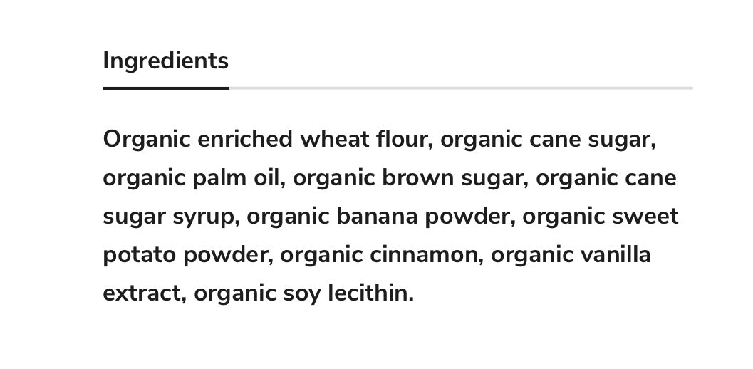 A Product of Canada- Woof Organics Plant Based Banana & Sweet Potato Dog Biscuits, 227g