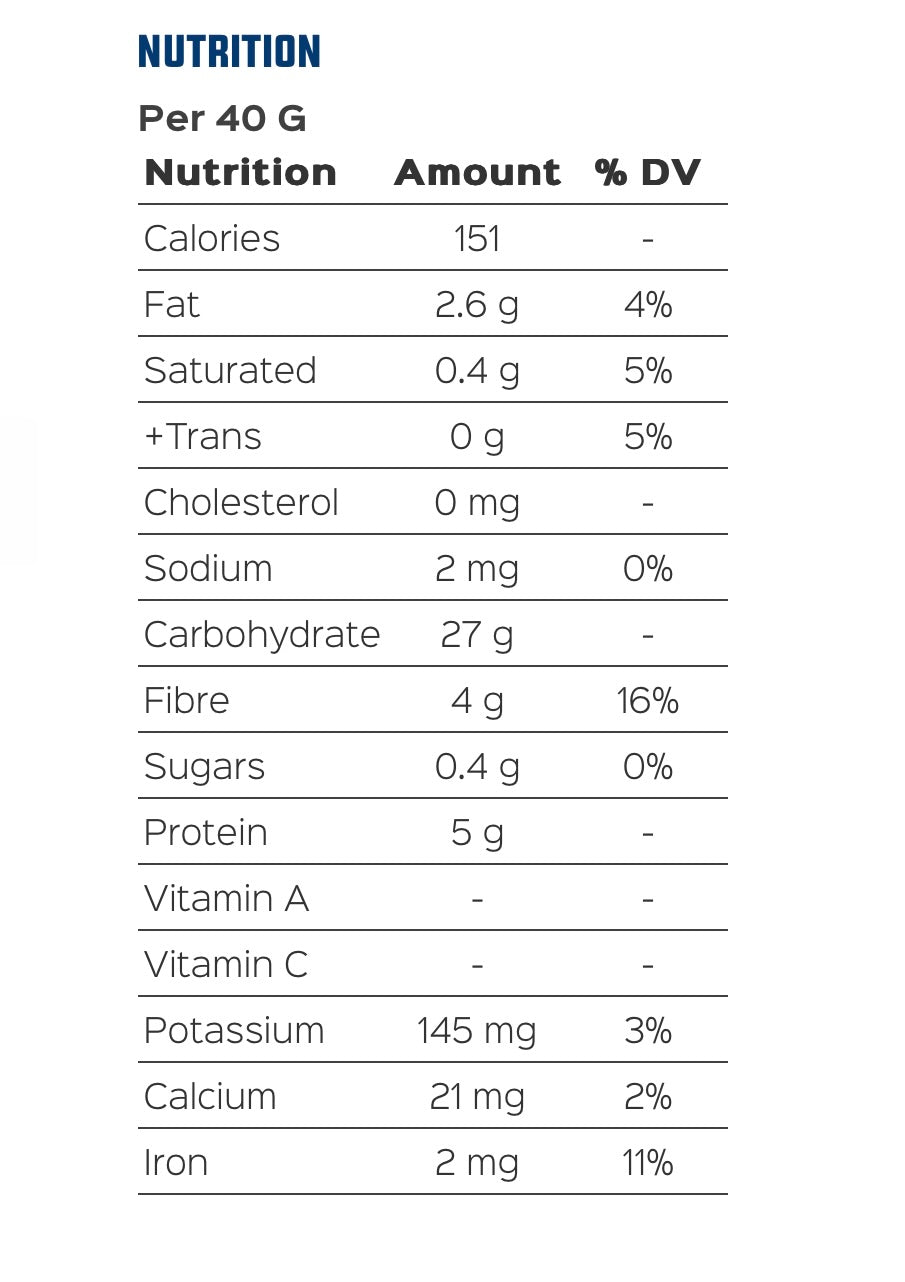 A Product of Canada- Nunweiller's Certified Organic Whole Grain Steel Cut Oats, 750g