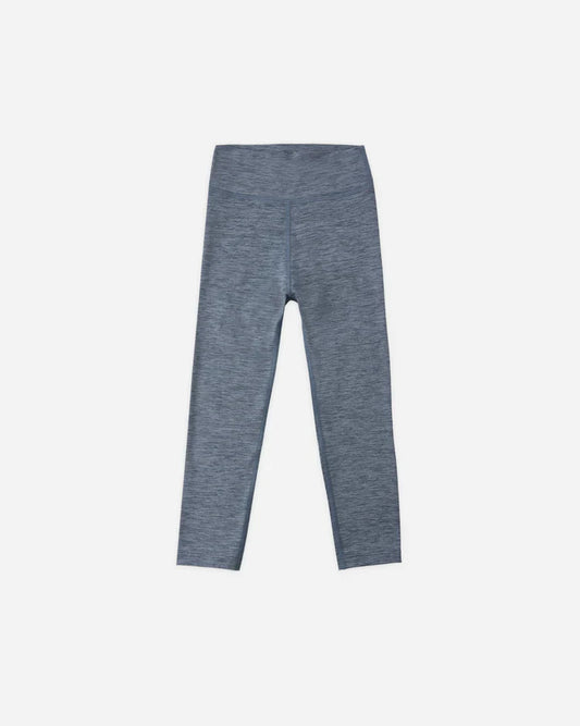 Basic Legging + Tank Set | Heathered Marine | Rylee & Cru