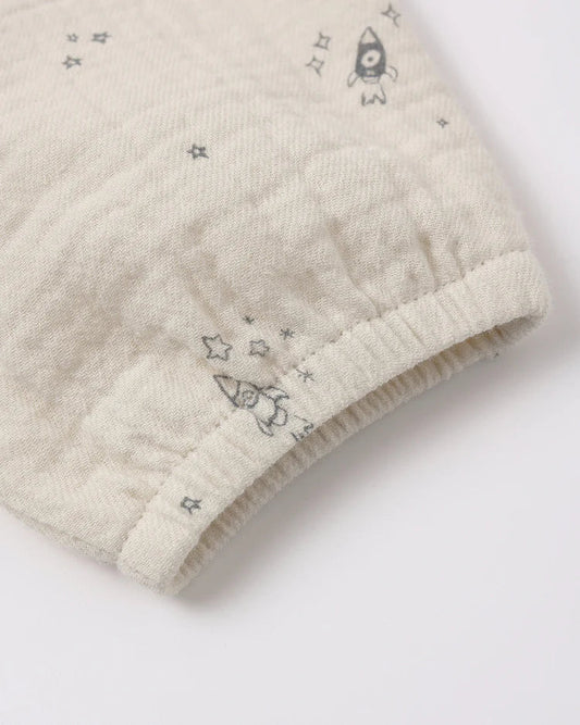 Woven Pant | Space | Quincy Mae