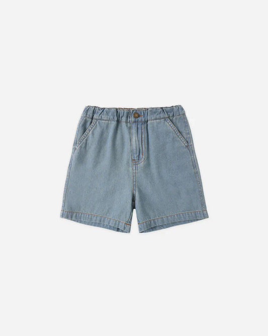 Dawson Short | Washed Blue | Rylee & Cru