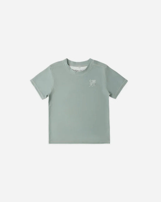 Short Sleeve Rashguard | Sea Green | Rylee & Cru