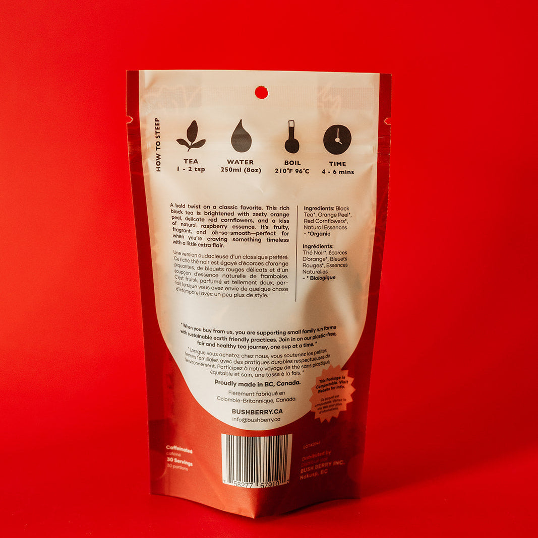 Organic Raspberry Earl *limited*