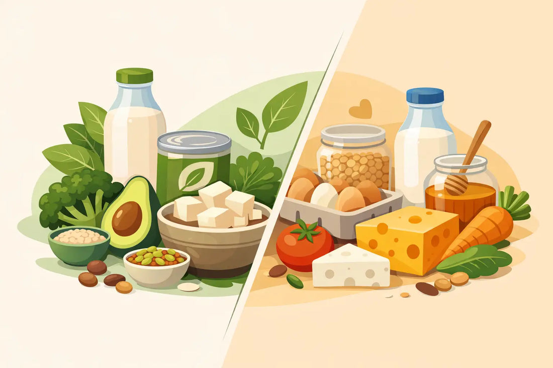 Vegan vs Vegetarian Pantry Staples