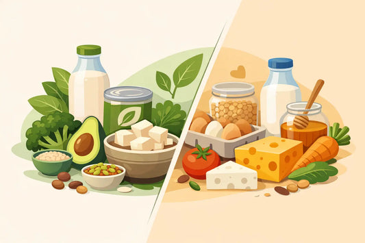 Vegan vs Vegetarian Pantry Staples