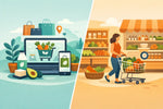 Online Vegan Shop vs Grocery Store