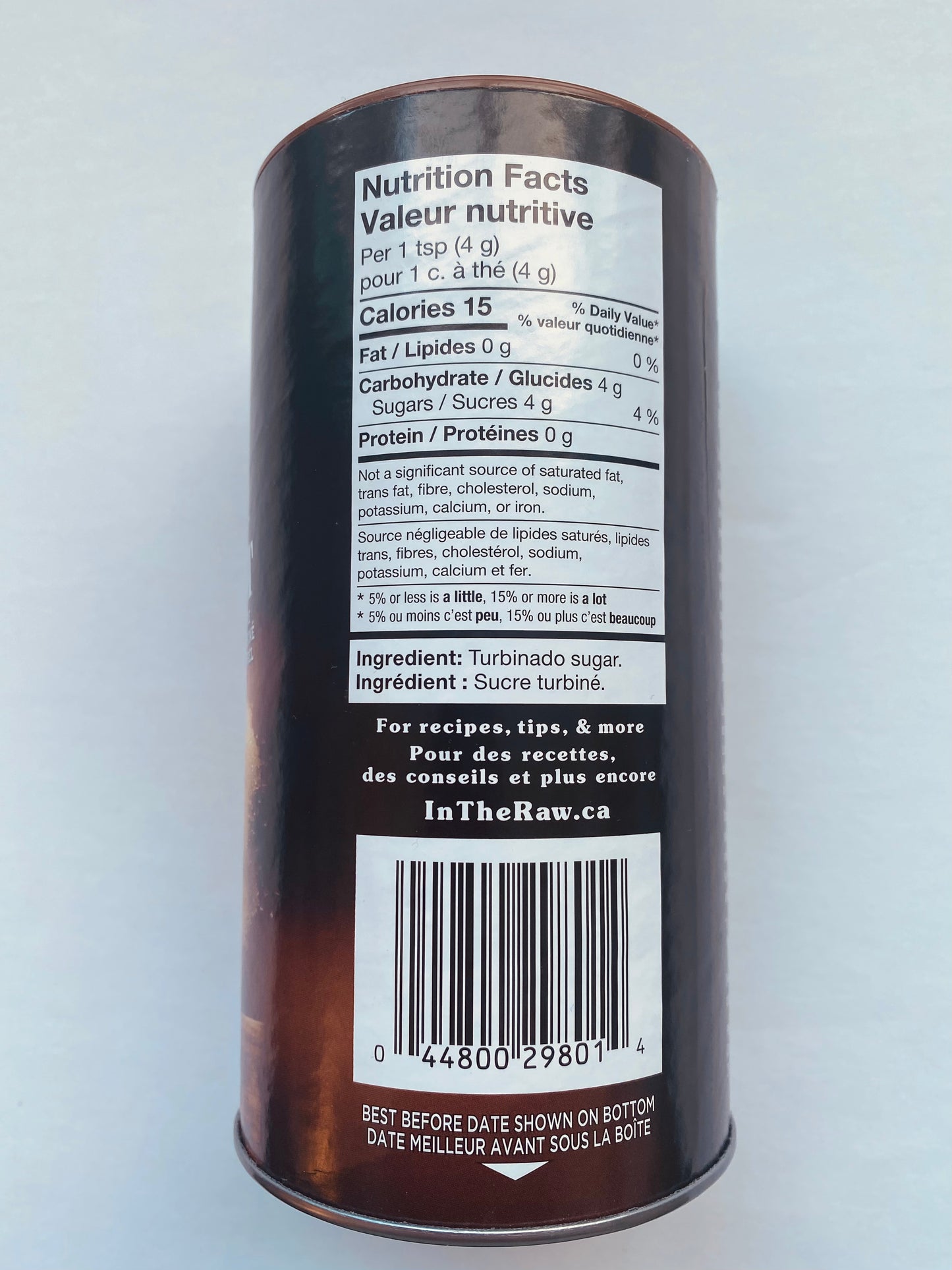 Sugar In The Raw, Natural Turbinado Sugar, 500g