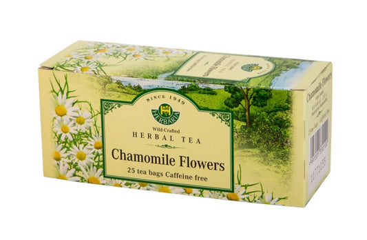 Herbaria Chamomile Flowers Tea 25 Pk