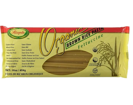 A Product of Canada- Rizopia Certified Organic Gluten Free Brown Rice Spaghetti, 454g