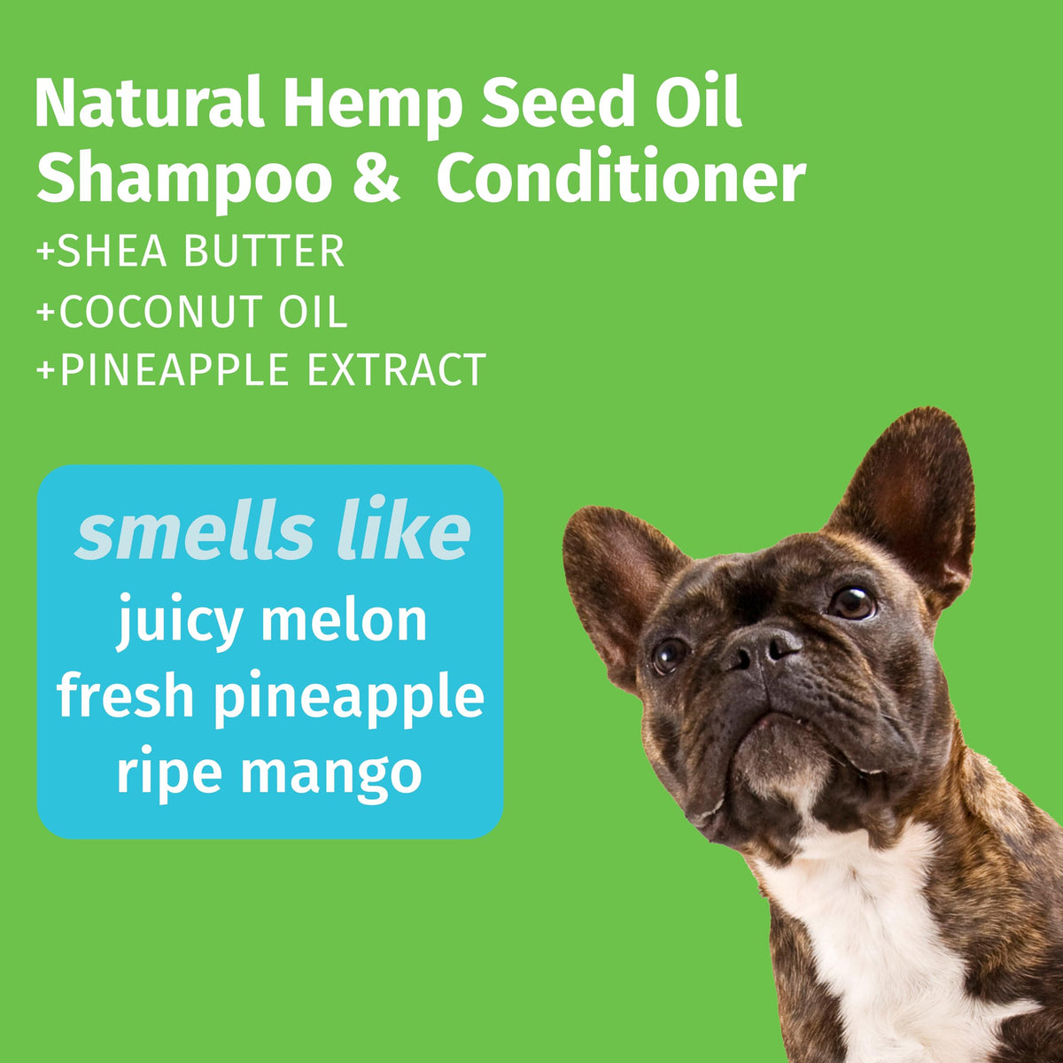 Hempz Petz, Vegan & Cruelty Free Dog Shampoo & Conditioner, 500ml