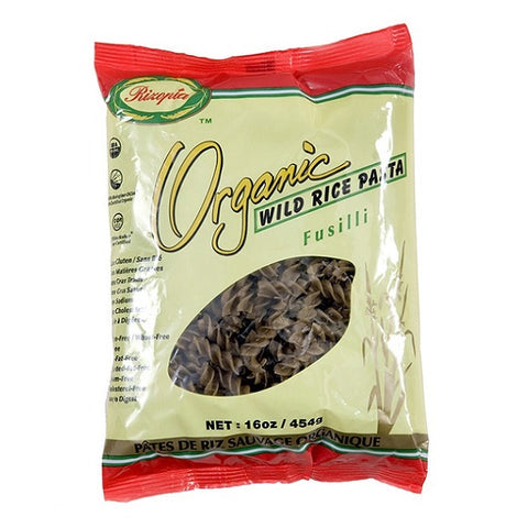 A Product of Canada- Rizopia Certified Organic Gluten Free Wild Rice Fusilli Pasta, 454g