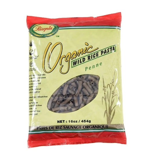 A Product of Canada- Rizopia Certified Organic Gluten Free Wild Rice Penne Pasta, 454g