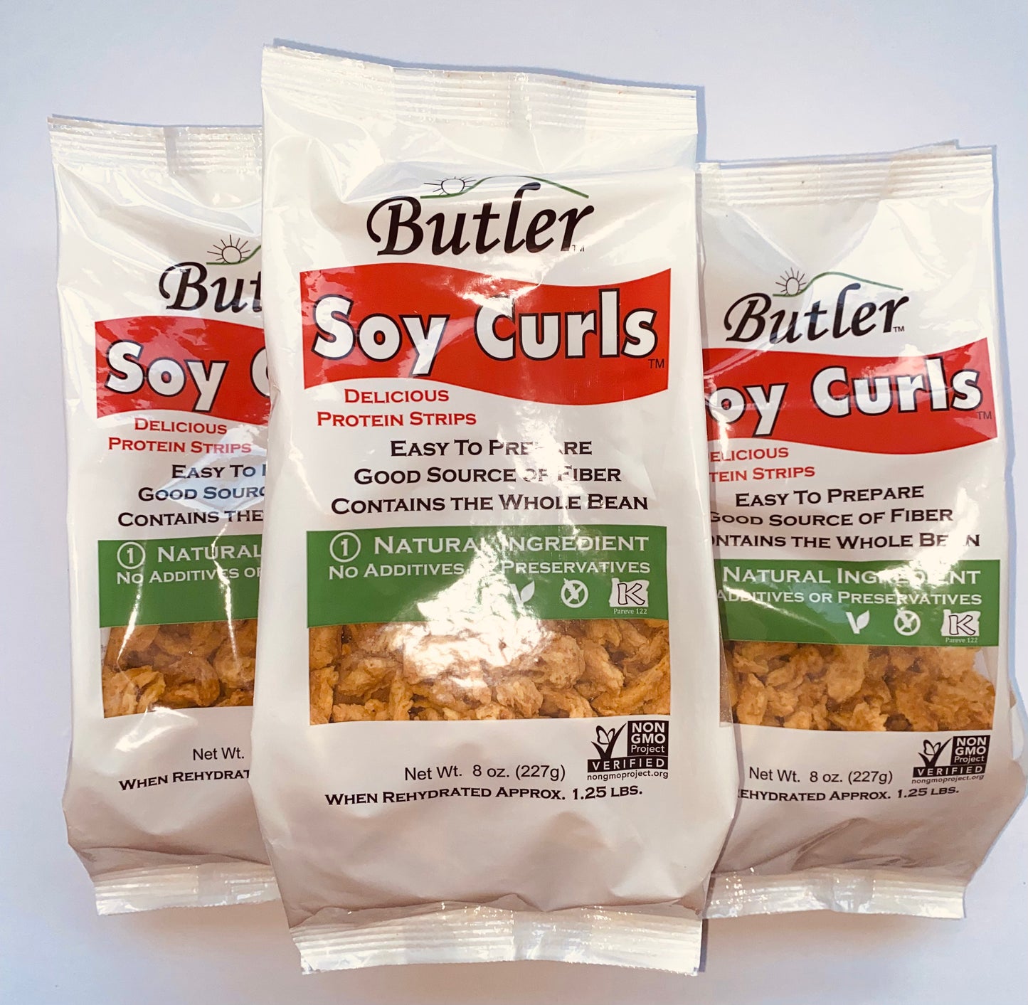 Butler Soy Curls 227g x 3 Pks