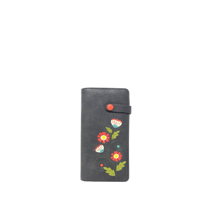 Flora Long Wallet
