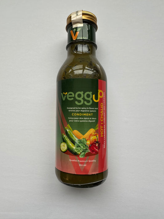 🇨🇦 VeggUp Hot, Healthy, All Natural Vegetable Blend Condiment, 355ml