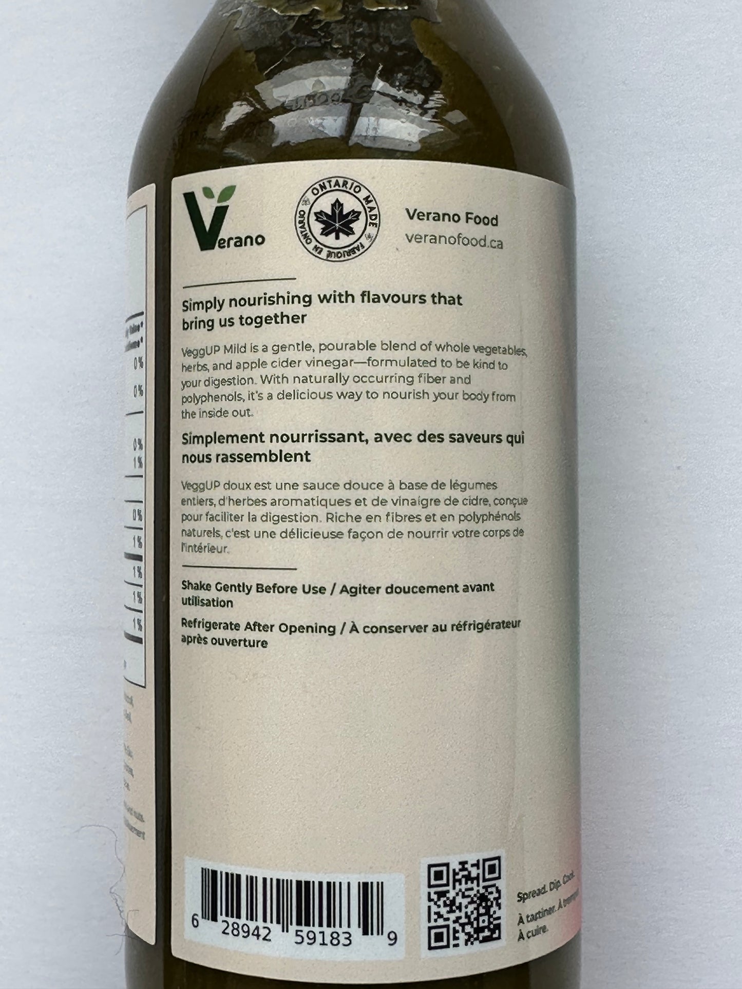 🇨🇦 VeggUp Mild, Healthy, All Natural Vegetable Blend Condiment, 355ml