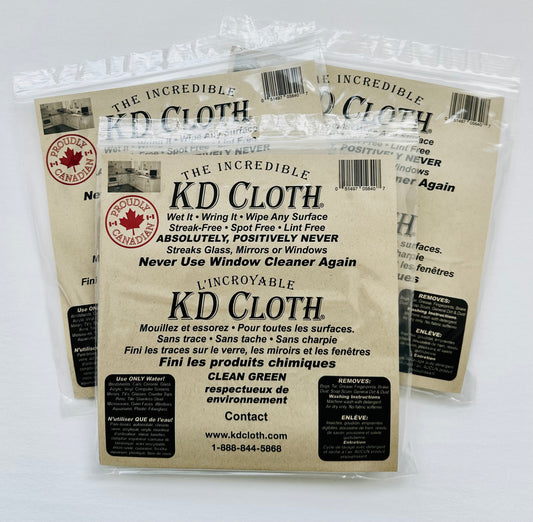 🇨🇦 The Incredible KD Cloth, Pack of 3