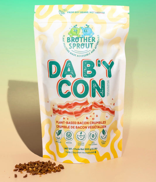 Brother Sprout Da B'ycon Plant Based Bacon Crumbles 500g