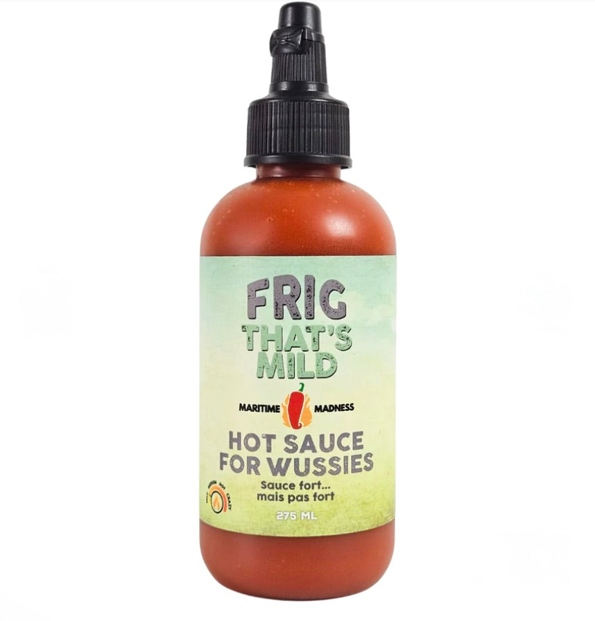 🇨🇦 Maritime Madness Frig That's Mild, Hot Sauce for Wussies, 275g