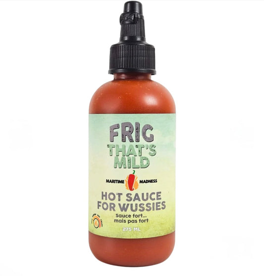 🇨🇦 Maritime Madness Frig That's Mild, Hot Sauce for Wussies, 275g