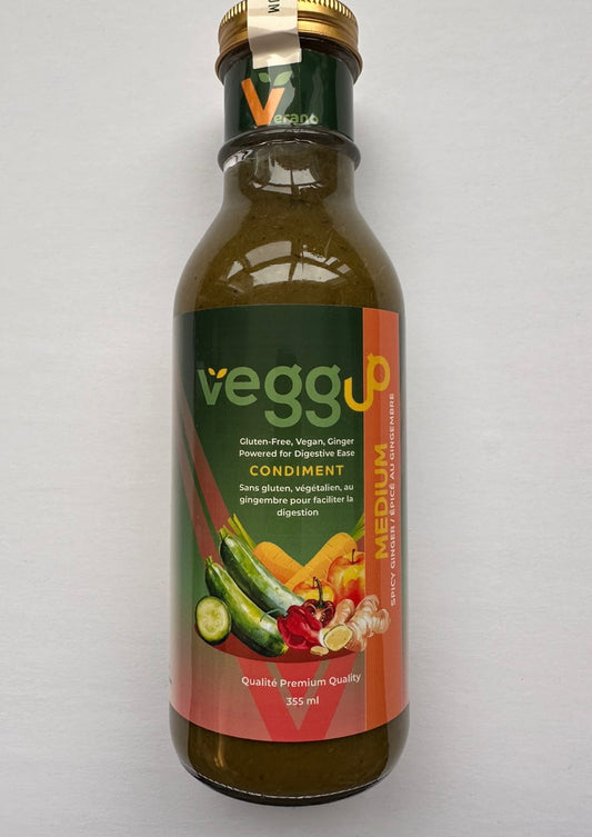🇨🇦 VeggUp Medium, Healthy, All Natural Vegetable Blend Condiment, 355 ml