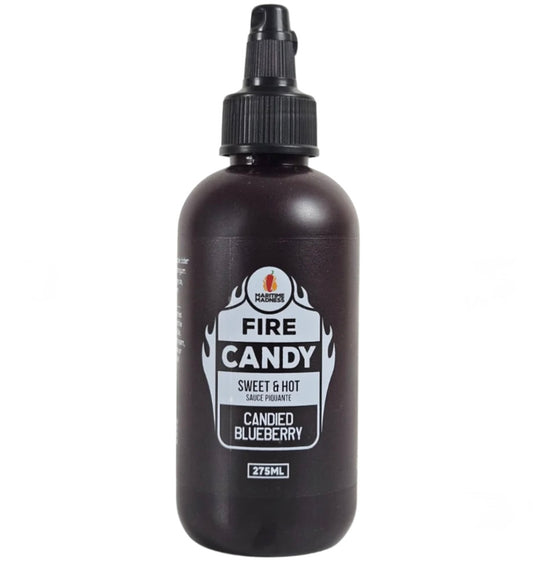 A Product of Canada-  Maritime Madness Fire Candy Blueberry Hot Sauce, 275 ml
