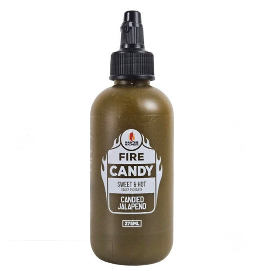 A Product of Canada- Maritime Madness Fire Candy Jalapẽno Hot Sauce, 275ml