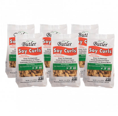 💥 Butler Soy Curls, 227g x 6 Packs