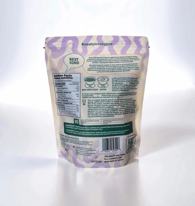 🇨🇦 Brother Sprout Best Kind Steak Plant Based Steak Bites, 500g