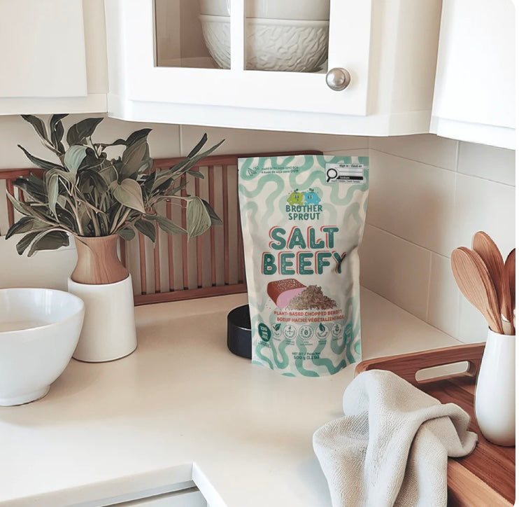 🇨🇦 Brother Sprout Salt Beefy Plant Based Chopped Beef, 500g