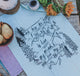 INTO THE FOREST - Organic Cotton & Hemp Tea Towel