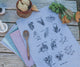 BC FLORA & FAUNA - Organic Cotton & Hemp Tea Towel