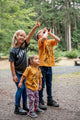 LITTLE SASQUATCH- Kids Organic Cotton Tee - Mango