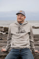 RACCOON - Unisex Eco Hoodie - Heather Grey