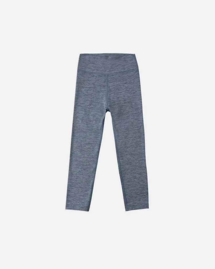 Basic Legging + Tank Set | Heathered Marine | Rylee & Cru