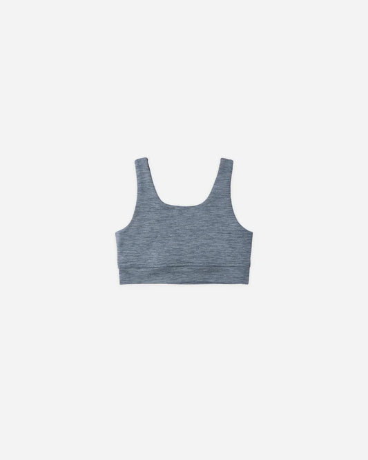 Basic Legging + Tank Set | Heathered Marine | Rylee & Cru