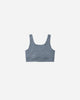 Basic Legging + Tank Set | Heathered Marine | Rylee & Cru