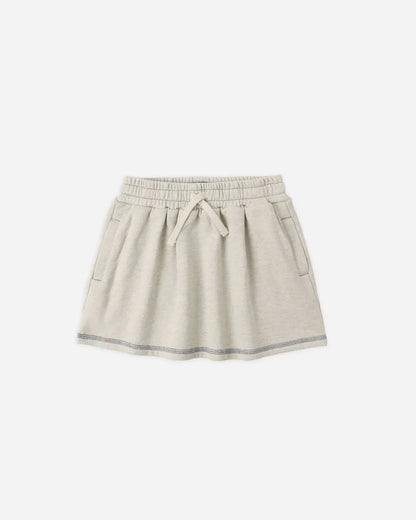 Volly Skirt | Heathered Oatmeal | Rylee & Cru