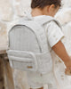 Mini Backpack| Sage Gingham | Quincy Mae