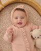 Pointelle Knotted Headband | Melon | Quincy Mae