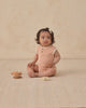 Terry Cloth Romper | Melon | Quincy Mae