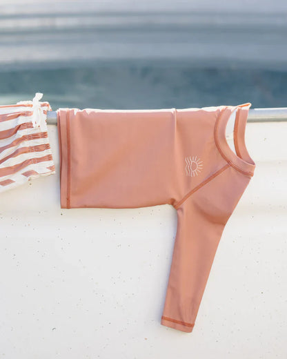 Quincy Mae UPF 50+ Rashguard — Recycled Fabric, Sun Safe