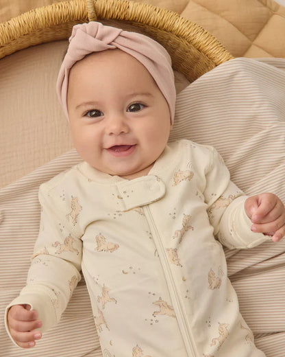 Zip Longsleeve Sleeper | Unicorns | Quincy Mae