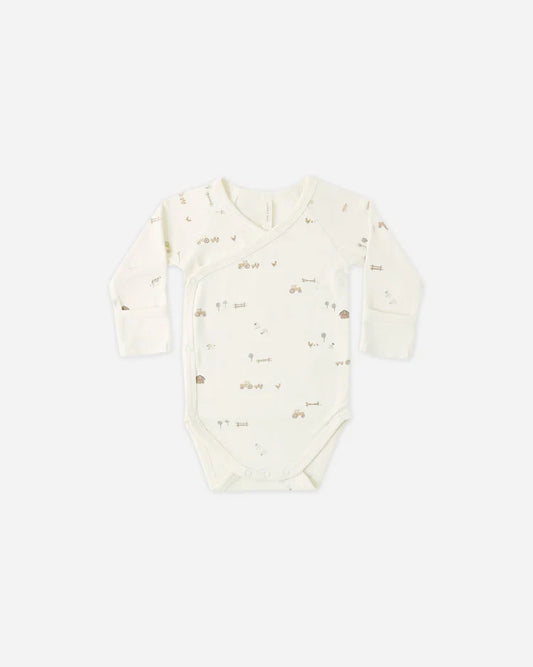 Side Snap Bodysuit | Farm | Quincy Mae