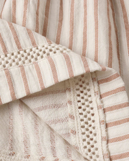 Ruffle Tank Dress | Vintage Stripe | Quincy Mae