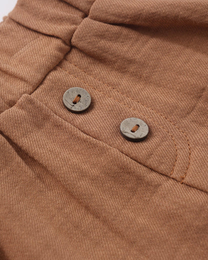 Woven Short | Poppy | Quincy Mae