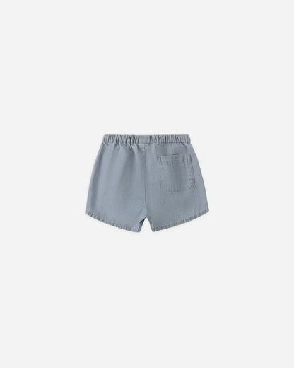 Utility Short | Lightweight Denim | Quincy Mae