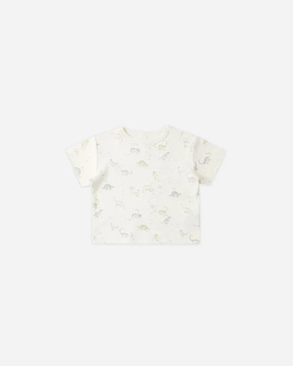 Boxy Tee | Dinosaur | Quincy Mae