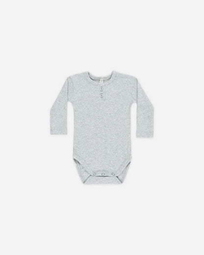 Ribbed Top+ Legging Set | Dusty Blue | Quincy Mae
