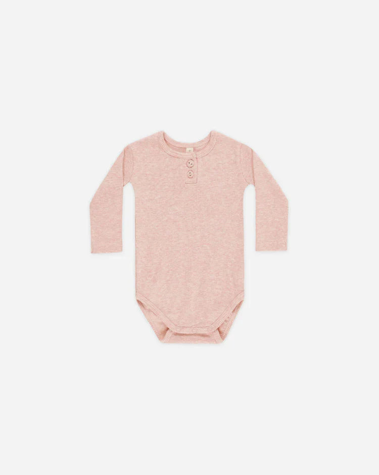 Ribbed Top+ Legging Set | Rose | Quincy Mae